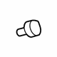 Mitsubishi MB605073 Shroud Mount Bolt