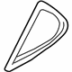 Mitsubishi 5740A041 Glass Weatherstrip, Driver Side