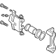 Mitsubishi 4605C310 Caliper, Driver Side