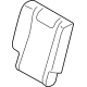Mitsubishi 6902F258 Seat Back Pad, Passenger Side