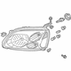 Mitsubishi 8301A559 Headlamp Assembly, Driver Side