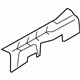 Mitsubishi 7656A035XA Front Sill Plate, Driver Side Black