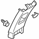 Mitsubishi 7211A197HA Upper Center Pillar Trim, Driver Side Gray