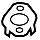 Mitsubishi MQ718339 Support Gasket