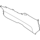 Mitsubishi 96930W361P Rear Trim, Driver Side