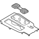 Mitsubishi 96941W101P Shift Panel