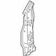 Mitsubishi 5311D123 Hinge Pillar Reinforcement, Driver Side
