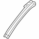 Mitsubishi 5311C214 Windshield Pillar Reinforcement, Passenger Side