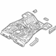 Mitsubishi 5251D354 Rear Floor Pan