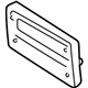Mitsubishi MR215005 License Bracket