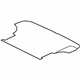 Mitsubishi 7271A075 Trunk Mat Dark Gray