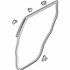 Mitsubishi 5755A421 Door Weatherstrip, Driver Side