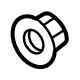Mitsubishi AX000216 Lower Reinforcement Nut