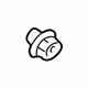 Mitsubishi 3880A009 Wheel Nut