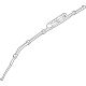 Mitsubishi 7030A899 Inflator Curtain, Driver Side