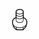 Mitsubishi MU140009 Bumper Cover Bolt