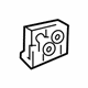 Mitsubishi 5910A081 Release Handle