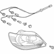 Mitsubishi MN126229 Combination Lamp Assembly, Driver Side