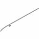 Mitsubishi MR221213 Drip Molding, Driver Side