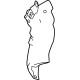 Mitsubishi 1582A834 Heat Shield