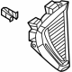 Mitsubishi 7407A605 Molding, Driver Side Black