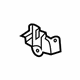 Mitsubishi 5908A051 Latch