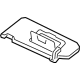 Mitsubishi 7620B505HA Sunvisor, Driver Side Gray