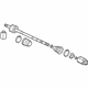 Mitsubishi MR980368 Axle Assembly, Passenger Side