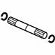 Mitsubishi 3815A241 Intermediate Shaft, Driver Side