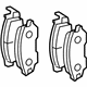 Mitsubishi 4605A261 Front Pads