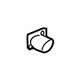 Mitsubishi MS480009 Release Handle Grommet
