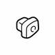 Mitsubishi MU480009 Bezel Grommet