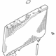 Mitsubishi MZ690922 Radiator Assembly