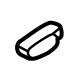 Mitsubishi 6940A230XA Slide Knob, Passenger Side
