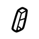 Mitsubishi 6940A232XA Recline Knob, Passenger Side