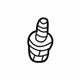 Mitsubishi MS240403 Lower Grille Bolt