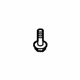 Mitsubishi MU000765 Center Crossmember Front Bolt