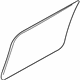 Mitsubishi MR237925 Moveable Glass, Driver Side Green