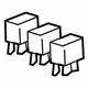 Mitsubishi 8627A030 Horn Relay
