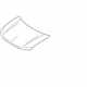 Mitsubishi 5900A739 Hood