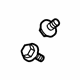 Mitsubishi MF911142 Window Regulator Bolt