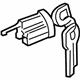 Mitsubishi 6370A369 Ignition Lock Cylinder