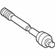 Mitsubishi MB501711 Tie Rod Boot