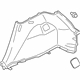 Mitsubishi 7230A576XA Lower Quarter Trim, Passenger Side