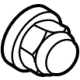 Mitsubishi 3815B104 Axle Nut