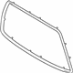 Mitsubishi 6400C960 Grille Surround Primed