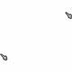 Mitsubishi MF140204 Door Glass Bolt