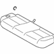 Mitsubishi 6912A607XA Cushion Assembly, Passenger Side Black