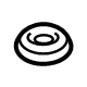 Mitsubishi 1351A140 Upper Insulator