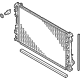Mitsubishi 1350B182 Radiator Assembly